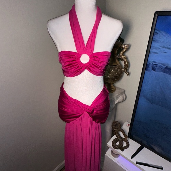 Edge Two Piece Pink Set - Picture 4 of 13